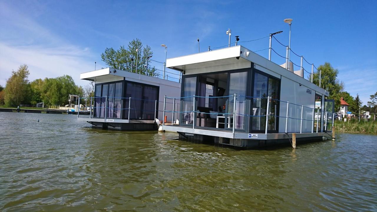 Houseboat Arka 1 - Domki Na Wodzie, Rower Wodny, Wifi, Parking Mielno  Exterior foto